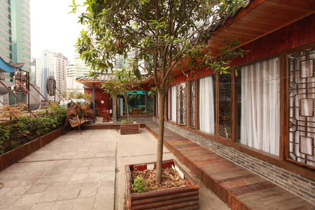 Zhengfu Caotang Decent Inn Chengdú Exterior foto
